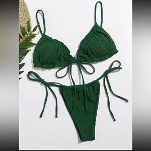 Green bikini